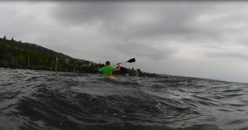 Kayak tour on Lake Constance