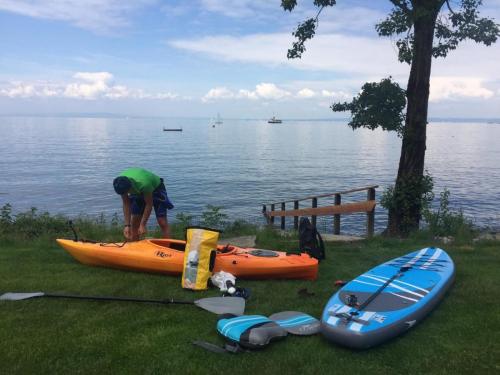 Kayak tour on Lake Constance