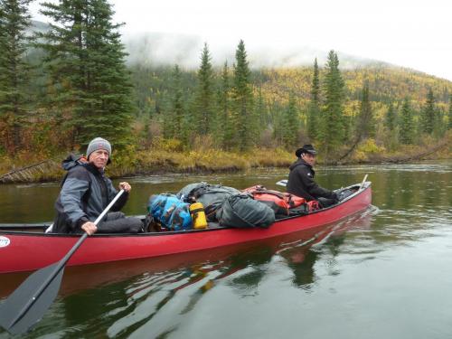 Canoe tour in the Yukon